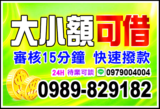 大小額可借