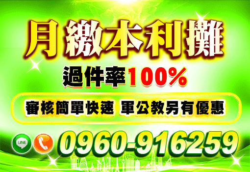 月繳本利攤